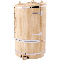 Фитобочка из кедра круглая со скосом (НКЗ)