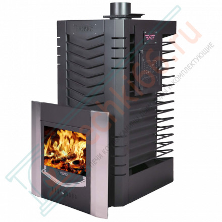 Печь для русской бани № 06МС 01 - Н, из нержавеющей стали (Тройка) до 18 м3