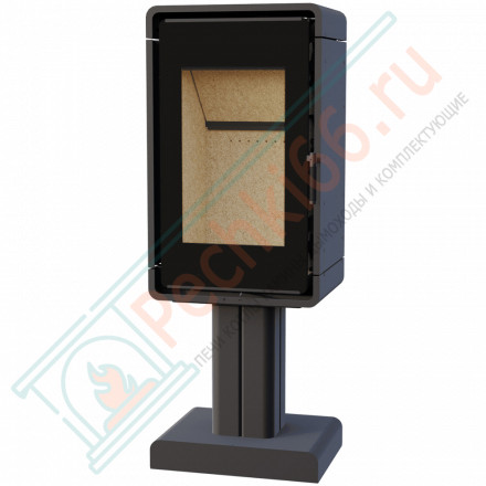 Печь-камин КУБ ПК 4581, металл на ноге (Астов)