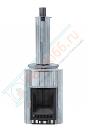 Дровяная печь для бани Ферингер Малютка ПФ "Талькохлорид наборный" до 18 м³