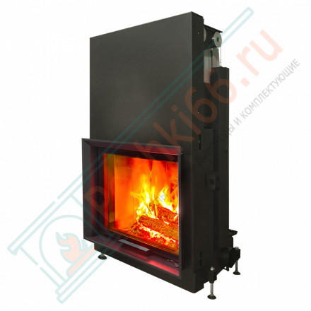 Каминная топка F 750G, серый шамот (Stav)