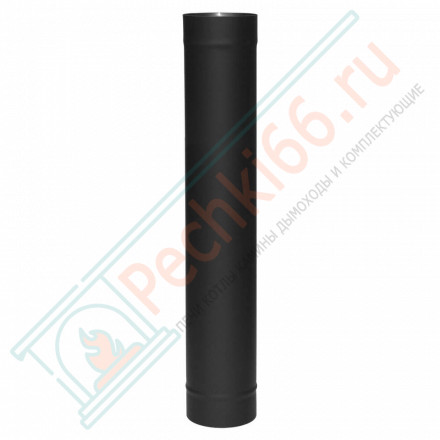Труба VBR черная L=1000 (НЕРЖ-439/0,8) d-120 (Вулкан)