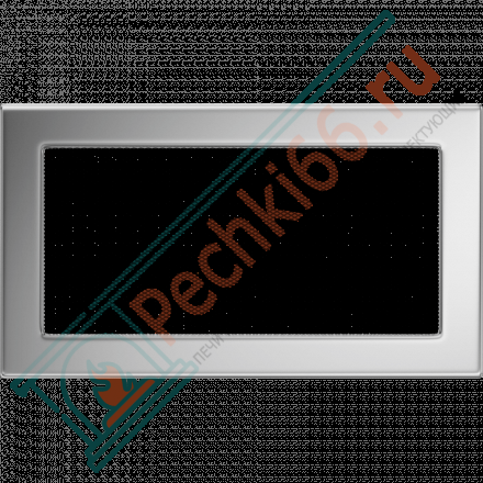 Вентиляционная решетка для камина 170х300, никелированная (FireWay)