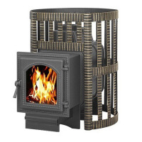 Чугунная печь для бани Легенда Ковка 16 270 (Везувий) до 18 м3 Чугунная печь для бани Легенда Ковка 16 270 (Везувий) до 18 м3