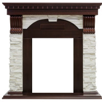 Портал Dublin - Темный дуб / Сланец белый (Высота 975мм)