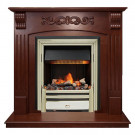 Электрический каминокомплект Sorrento угловой - Орех с очагом Cavendish Электрический каминокомплект Sorrento угловой - Орех с очагом Cavendish