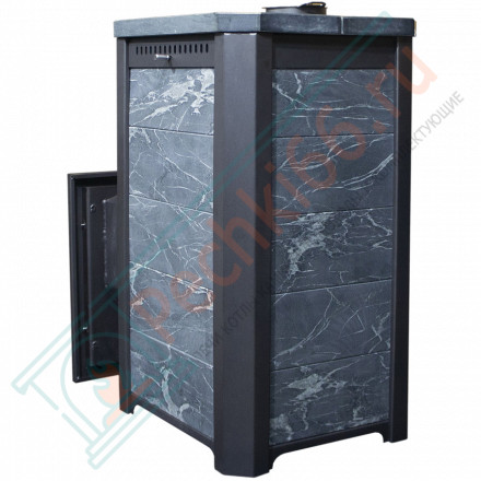 Печь банная Сказка талькохлорит, удлиненная топка (Варвара)