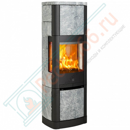 Печь-камин Scan 65-8 HT, стеатит, с задним выходом (Scan)