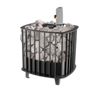 Электрическая печь Премьера Руса 12 кВт, с закрытой каменкой (Инжкомцентр ВВД) до 15 м3