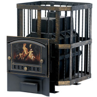 Чугунная банная печь Сибирь-32  (НМК)