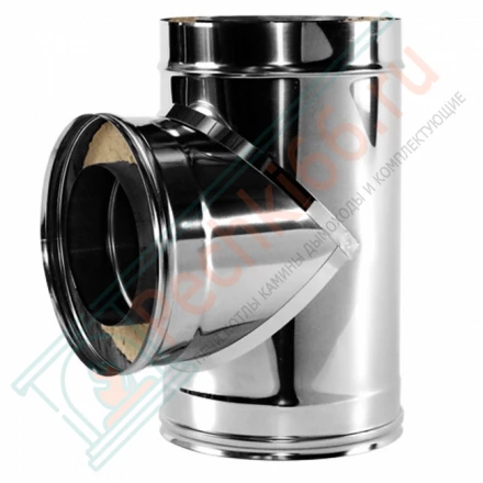 Тройник 90° V50R с изол (AISI-321/0,5-ОЦИНК/0,5) d-250/350 (Вулкан)