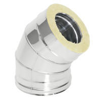 Отвод Термо 45° ОТ-Р (316-0.5/304) d-250/310 (ТиС Промо)