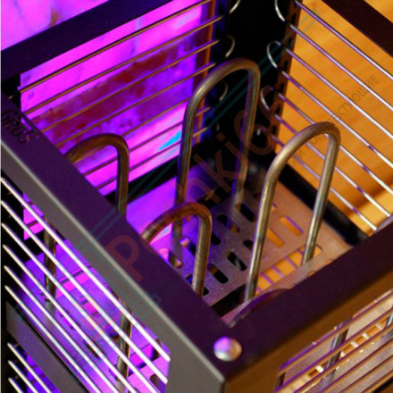 Электрокаменка GeoS QUADRO-Soft 6 (Костёр) до 9 м3