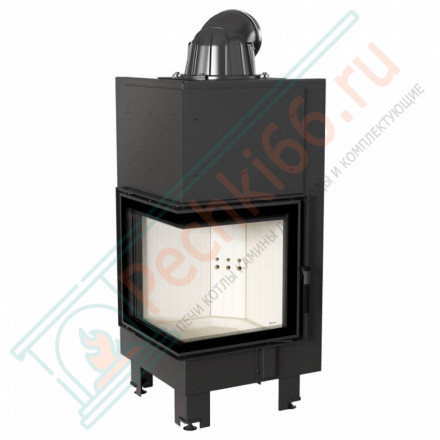 Стальная топка MBN/L/BS/SG , гнутое стекло (Kratki)