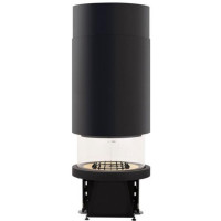 Круглая топка M360 T цилиндрический кожух (Piazzetta)