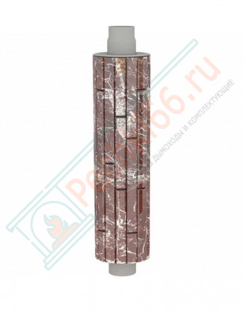 Дымоход - экономайзер Россо Леванте наборный, d-115, L=1000 мм (Feringer)