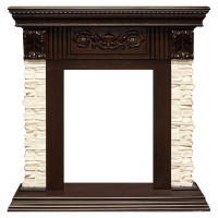 Портал Luxemburg (каменный) - Сланец/Темный дуб (Высота 965мм)