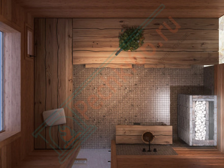 Электрическая банная печь Sangens W30B Brick