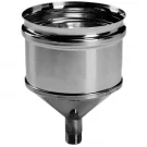 Конденсатосборник на трубу без изол (AISI-321/0,5мм) d-130 (Вулкан)