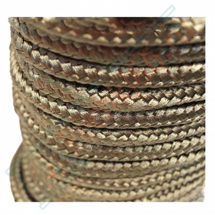 Термостойкий базальтовый шнур, круглый 2м. d=10 мм. до +700 C° (Россия)