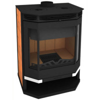 Печь-камин Ангара 12 с плитой (Мета) до 240 м3