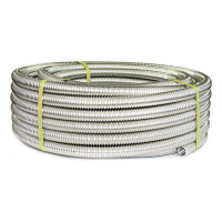 Труба гофрированная, нержавеющая Flexsy-20 мм, 1 м.п. (Hydrosta)