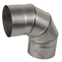 Отвод 90° (НЕРЖ-439/1,0) d-160 (УМК)