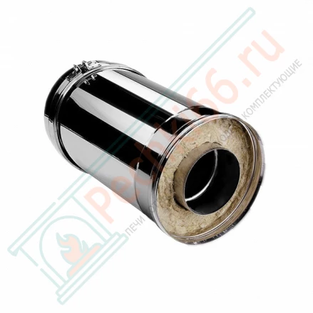 Сэндвич труба V50R с изол L=250 (AISI-321/0,8-AISI-304/0,5) d-300/400 (Вулкан)