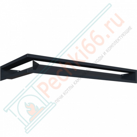 Каминная решетка угловая Luft 40X80X9 графит (Kratki)