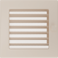 Вентиляционная решетка для камина с жалюзи 170х170, кремовая (FireWay) Вентиляционная решетка для камина с жалюзи 170х170, кремовая (FireWay)
