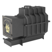 Чугунная печь для бани Легенда Ретро 24 ДТ-4 (Везувий)