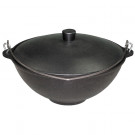 Казан чугунный с крышкой и ручкой 6л. (Балезино) Казан чугунный с крышкой и ручкой 6л. (Балезино)