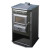 Отопительная печь Magic Stove серая (Tim Sistem) до 160 м3