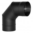 Отвод VBR 90º черный (НЕРЖ-439/0,8) d-150 (Вулкан)
