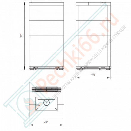 Электрическая банная печь Sangens W20S Stone