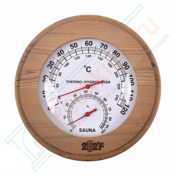 Термогигрометр 10-R круг, канадский кедр (212F) в Самаре