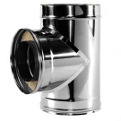 Тройник 90° V50R с изол (AISI-310S/0,8-AISI-304/0,5) d-120/220 (Вулкан-Cerablanket)