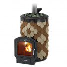 Печь для бани Альфа Панголина Лайт Inox ЧДБСЭ, ЗК, шамот-терракота (T.M.F) до 24 м3 Печь для бани Альфа Панголина Лайт Inox ЧДБСЭ, ЗК, шамот-терракота (T.M.F) до 24 м3