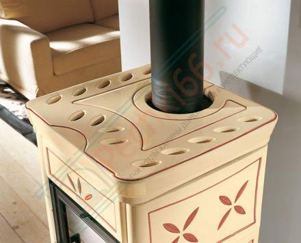 Печь-камин с духовкой Nicoletta Vogue Silk Forno (La Nordica)