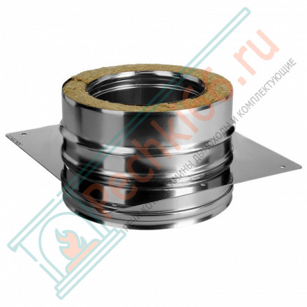 Опора на трубу с изол (НЕРЖ-321/0,5-НЕРЖ-439/0,5) d-120/200 (Дымок-Lux)