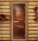Дверь для бани и сауны Престиж лайт бронза, 1900х700 по коробке (DoorWood) в Самаре
