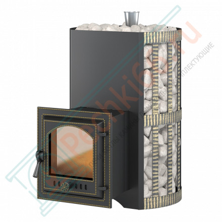 Печь для бани Скиф 28 Ковка (210) Парогенератор 2022 (Везувий)