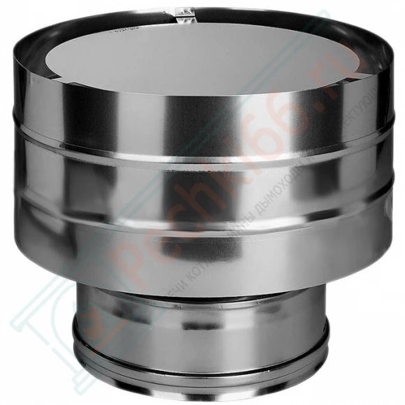 Дефлектор на трубу с изол (НЕРЖ-439/0,5-НЕРЖ-439/0,5) d-120/200 (Дымок) в Самаре