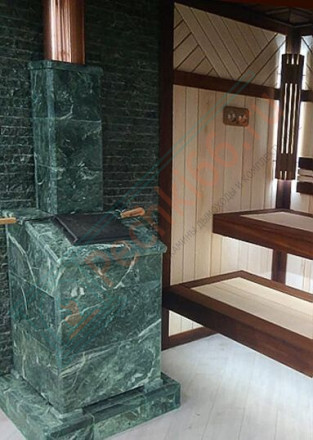 Чугунная печь для бани Комплект GFS ЗК 18 (П) Президент 830/40 Змеевик (ТехноЛит)