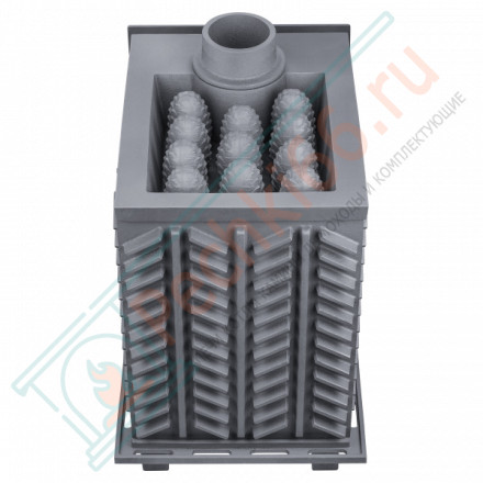 Чугунная печь для бани Комплект GFS ЗК 18 (П) Президент 830/40 Змеевик (ТехноЛит)