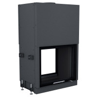 Каминная топка DF 900B, черный шамот (Stav)