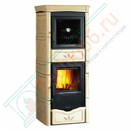 Печь-камин с водяным отоплением TermoNicoletta Forno D.S.A, цвет бежевый (La Nordica)