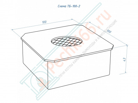 Топливный блок 100-2 XS (Lux Fire)