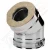 Отвод 15° V50R с изол (AISI-310S/0,8-ОЦИНК-RAL/0,5) d-160/260 (Вулкан-Cerablanket)