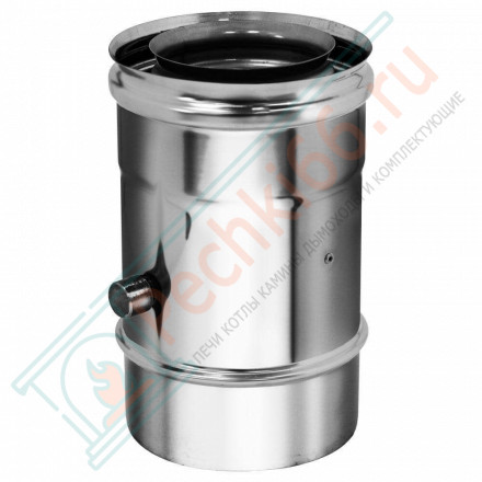Конденсатоотводчик коаксиальный (AISI-321/0,5-AISI-304/0,5) d-80/130 (Вулкан)